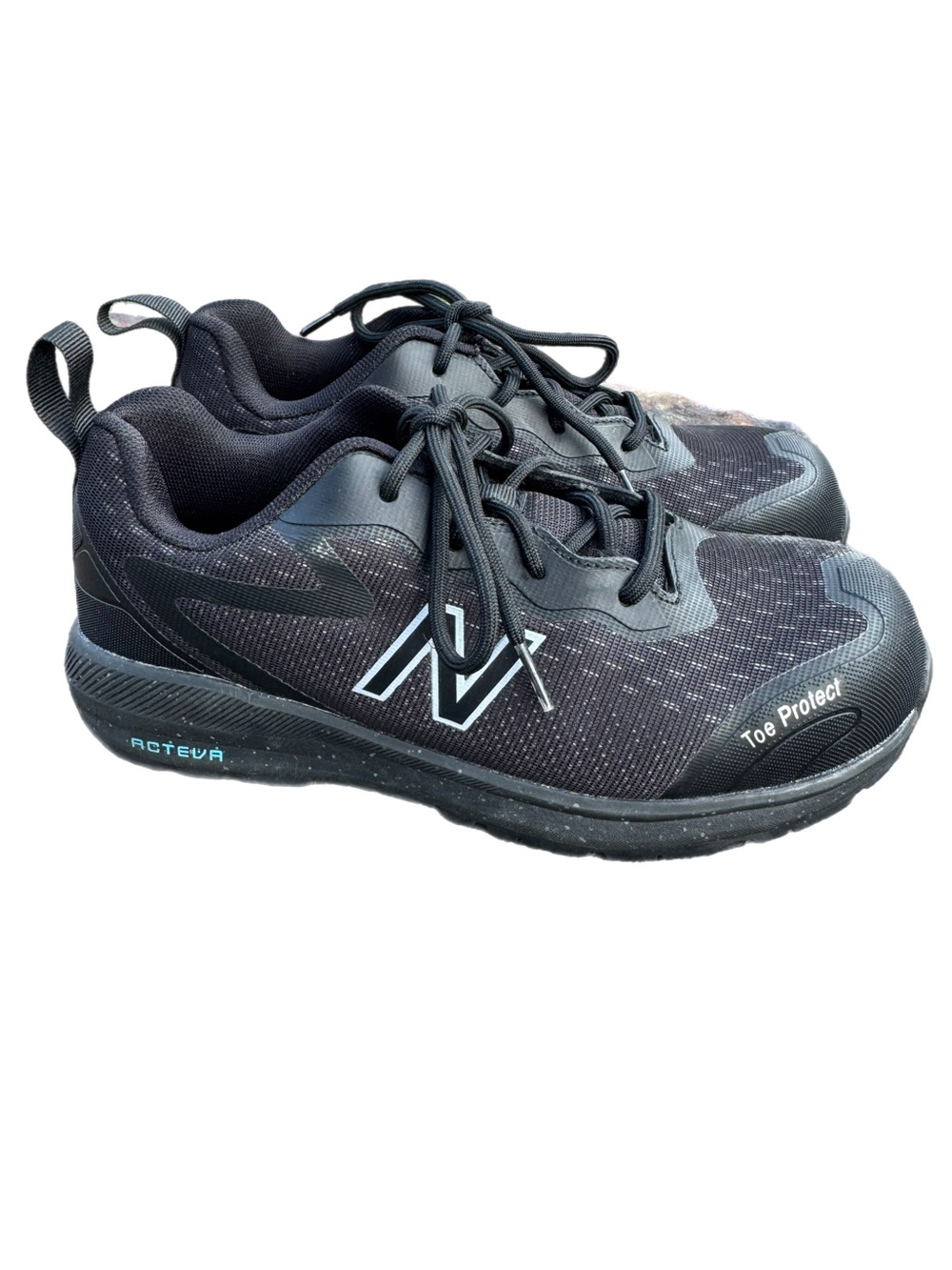 NB Work & Safety Logic Comp Toe EH PR SR Sneaker Black Toe Protect Women Size 7